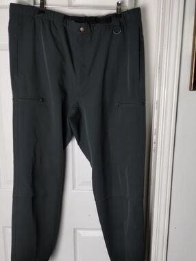 Avia Men's Dark Gray Cargo Pants Size L,Inseam 30"